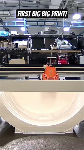 First multiple day print on the Elegoo Orangestorm Giga! #3dprinting #elegoo #3dprint