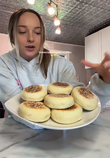 Easiest Homemade English Muffins Recipe