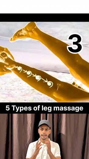 220K views · 653 reactions | 5 types of leg massage ‍♂️ | Abdur Rahman | Facebook