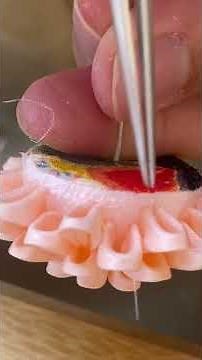 つまみ細工 はんくす〜中級講座用お見本〜 #つまみ細工