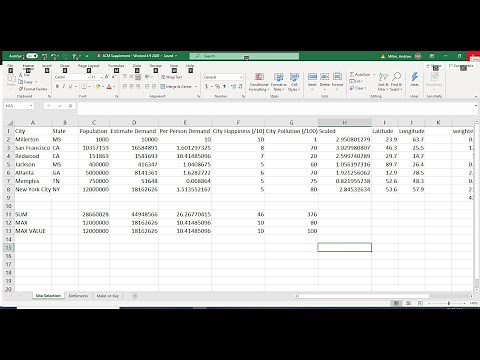 Chapter 12: Supply Chain Management - Excel Tutorial