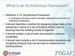 TOGAF 9 Executive Overview