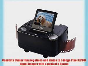 Jumbl 35mm Film Slide and Negative Scanner - 10 Mega Pixel Film to Digital Image Converter