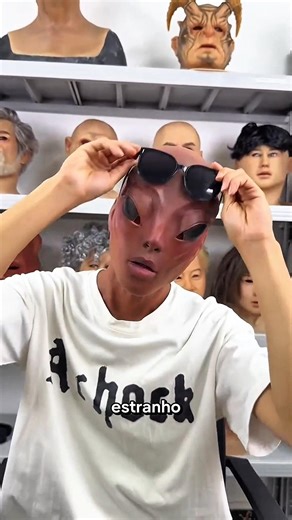 Alienígena ou irmão mais novo? A verdade foi revelada! 👶🏻👽😂🕶️