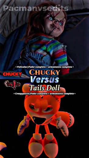 Tails Doll Vs Chucky | Creepypasta Vs Chucky