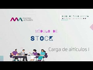 Tango gestión- Módulo de Stock - Carga de artículos I - Video 2