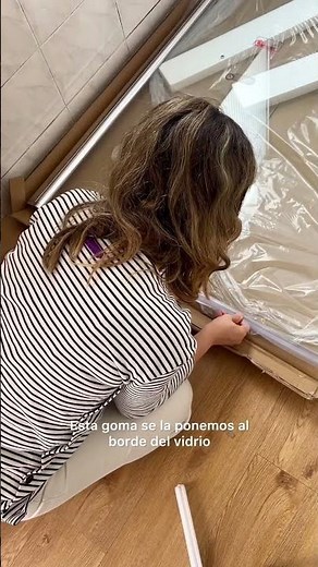 How to install a shower screen. It's from Sodimac 🇺🇾, code 2501104. Do you like how it turned out...