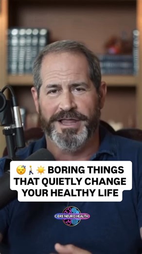 @coreneurohealth1 on Instagram: "💬 Want simple, science-backed habits that support your brain and body? 👉 Comment “APP” to download the Core Neuro Health App for free. They’re not flashy. They won’t go viral. But they work. 1️⃣ Waking up early Aligns your hormones, improves sleep quality, and sharpens focus for the rest of the day. 2️⃣ Moving every day Not extreme workouts — just consistent movement that keeps your brain, joints, and metabolism alive. 3️⃣ Getting sunlight Morning light sets yo