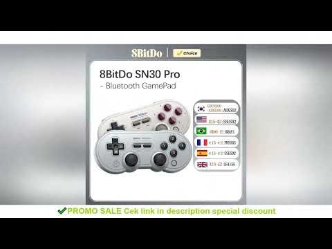 8Bitdo SN30 Pro Bluetooth Gamepad for Nintend Switch 2 Wireless Game Controller Joystick for NS MacO