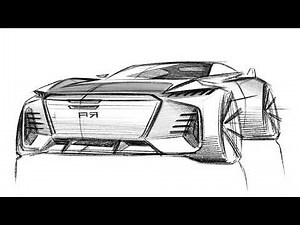 How to sketch a car /procreate/iPad