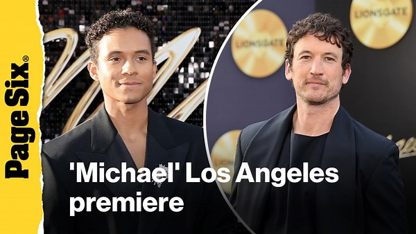 'Michael' Los Angeles premiere: Jaafar Jackson, Miles Teller, LaToya and Prince Jackson, more