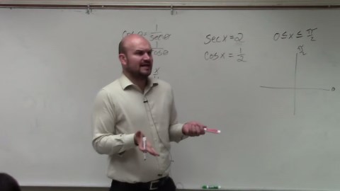 How to find the angle given an equation and constraint