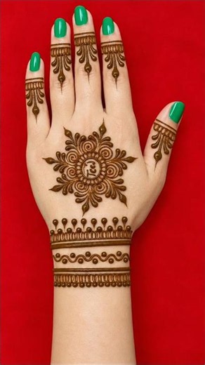 back side mehndi design | very beautiful stylish back hand mehndi design | new mehndi design