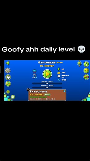 Goofy Daily Level Challenge in Geometry Dash