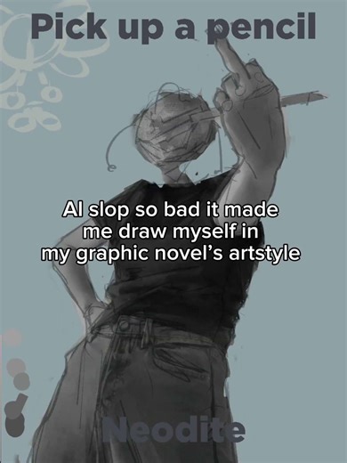 Took me way too long to be satire #art #shorts