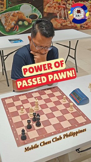 A seemingly drawn endgame turns into a beautiful victory — all thanks to one passed pawn and a clever deflection trick. #winningdrink #Chess #MCCP #catur #ChessEndgame | Mobile Chess Club Philippines