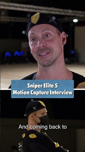 Sniper Elite 5 Motion Capture Interview with Neil Newbon