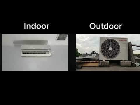 ‪@krisnaananta‬. Sharp AC AH-A7MEY with outdoor startup! 🥶