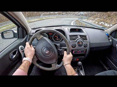 2004 Renault Megane II [1.9 DCI 120HP] | POV Test Drive #1064 Joe Black