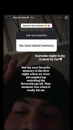 Sincere's Favorite Moment with Melanie Moreno on Love Island 🥹💓