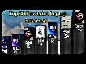 Top 50 Powerful Laptop Processors In the World 2024