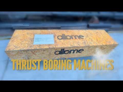 Thrust Boring Machines Explained | No Dig Pipe Installation Solution