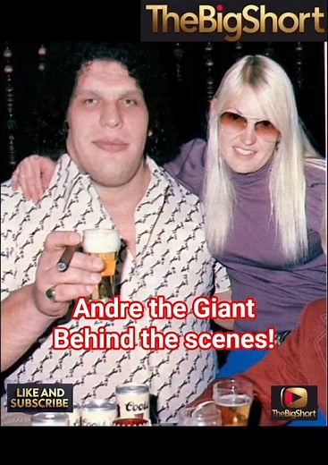 Andre the Giant Rare behind the scenes! #shorts