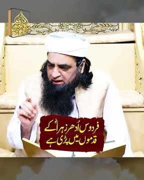 Firdous Udar Zahra Ke Qadmon Me Pari Hai #shorts #hazratfatima #poetry