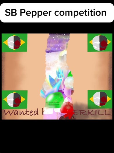 Slap battles discord pepper art competition #slapbattles