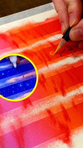 118K views · 1.9K reactions | A surreal landscape in oil pastels ️ #surreal #landscape #sunset #oilpastels #pastels #draw #tutorial #drawings #artroom | Art Room | Facebook