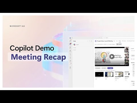 【Copilot for Microsoft 365 デモ動画】Copilot in Teams、Intelligent Recap のご紹介