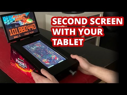Play your Pinball games with second screen on Android Tablet - Setup Tutorial
