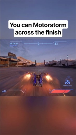 You can Motorstorm across the finish - Star Wars: Galactic Racer #motorstorm
