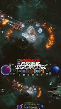 Diablo 4 Season 14 Pit 100 54 seconds Fire Wall Perma TP Sorcerer (Prophet)