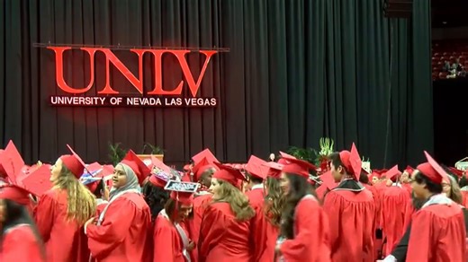UNLV holds two-days of commencement ceremonies