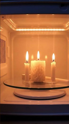 Can Candles Survive in Microwave | Extreme Reaction