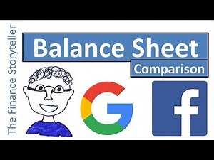 Balance sheet comparison of two companies