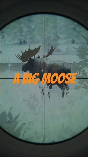 That’s one oversized moose! The Hunter Call of the Wild #huntingsimulator #huntinggames #gameplay