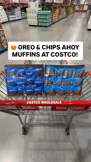 73K views · 302 reactions | YUM!  I spotted these delicious Two Bite Muffins in both Oreo & Chips Ahoy flavors! They look so yummy! Get 12 for $6.99. #costco #muffins #oreo #cookies | Costco Buys | Facebook