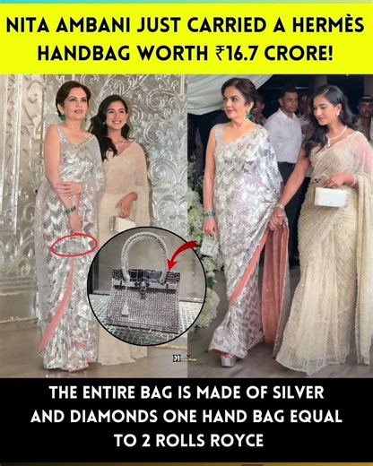 Nita Ambani, renowned for her impeccable style and affinity for luxury fashion, recently ga