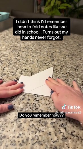Nostalgic School Note Folding Skills Unlocked