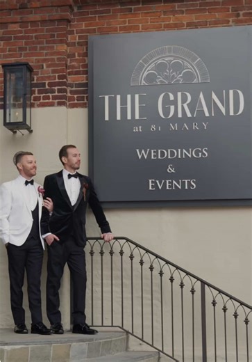 A space designed for every love story 🤍 Planning/Design @eastcoastcreativeweddings Venue @thegrandchs Food/Bev @duvalleventschs Videography @thehulls Suits @frairtux Floral @Duvalleventschs Rentals @Emerson James Rentals @thefrencheclectic Linens @Reverie Social @eventworksrentals Stationary @goldenhourpaper #TheGrandAt81Mary #CharlestonEvents #CharlestonVenue #CharlestonWeddings #TheGrandCHS