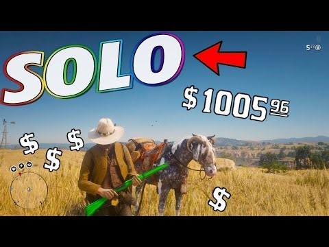 HURRY! *SOLO* MONEY & XP GLITCH IN RED DEAD ONLINE!