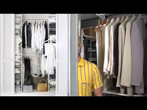 Ideas for Closet Storage - IKEA Home Tour