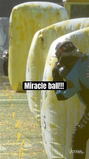 Landed the ball we all pray to land while shredding paint. ⁣⁣Pro paintball. ⁣⁣#SonyAlpha