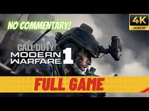 Call of Duty: Modern Warfare 1 – Full Gameplay Walkthrough (No Commentary | 4K PC | RX 9070 XT