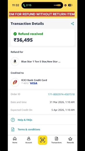 100% Amazon refund trick REFUND WITHOUT RETURNING ITEM