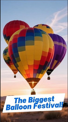 Albuquerque Balloon Fiesta: The World’s Biggest Hot Air Balloon Festival!