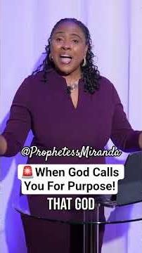 🚨When God Calls You For Purpose! | Prophetess Miranda Ministries | Nabi' Healing Center