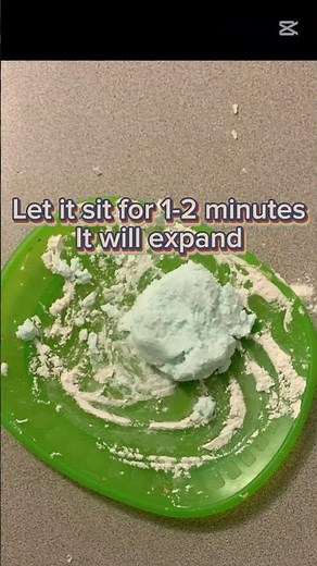 Toothpaste slime! No glue, borax, or cornstarch!